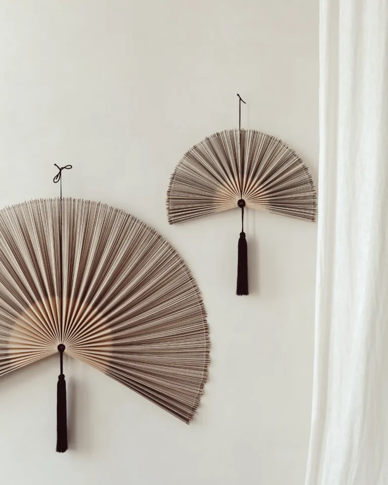 Bamboe Waaier Naturel