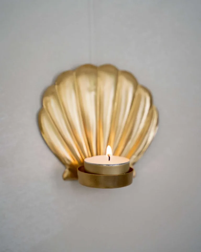 Waxinelicht Houder Shell
